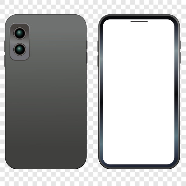 透明底座上的现实智能手机图片下载