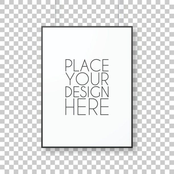 空白背景上的隔离边框图片下载