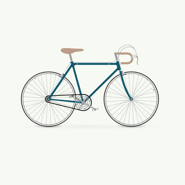 矢量线画一辆赛车图片下载