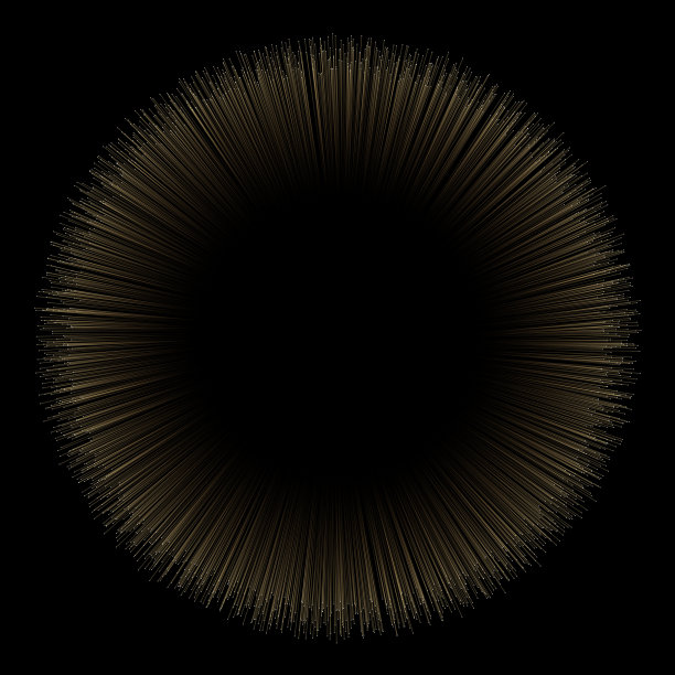 复制空间周围发光的烟花形状的纤维图片下载