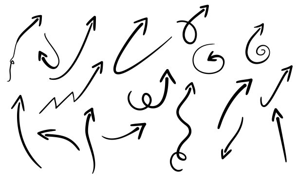 手绘箭头集图片下载