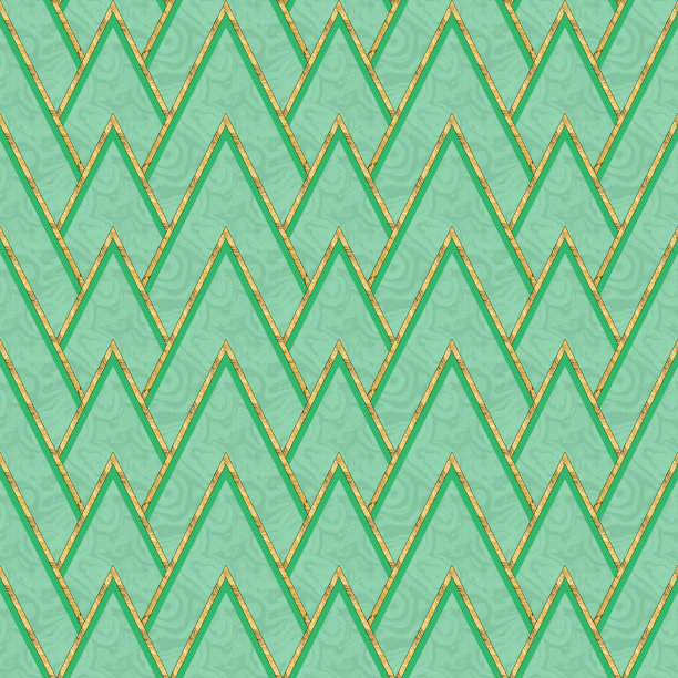 瓷砖。现代装饰。几何无缝模式。彩色玻璃风格的插图。几何透空式。直,锯齿形。用于墙纸，t恤，亚麻布或包装，纺织品打印图片下载