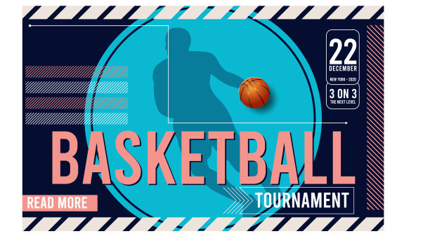 篮球比赛海报图片下载