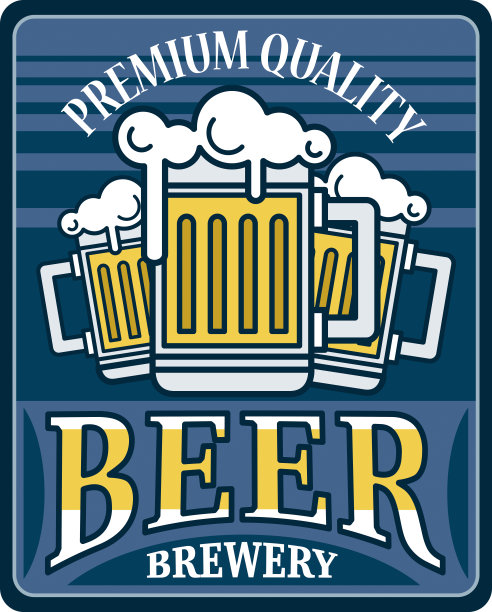 啤酒标志图片下载