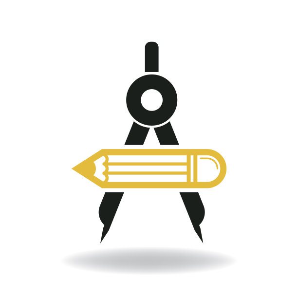 圆规和铅笔图片下载