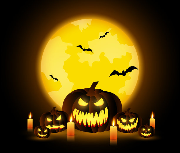 万圣节的背景图片下载