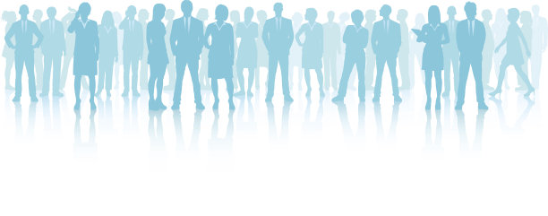 商业人士(每个人都是完整和可移动的)图片下载