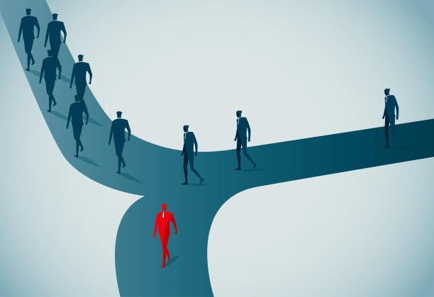 从人群中脱颖而出图片下载