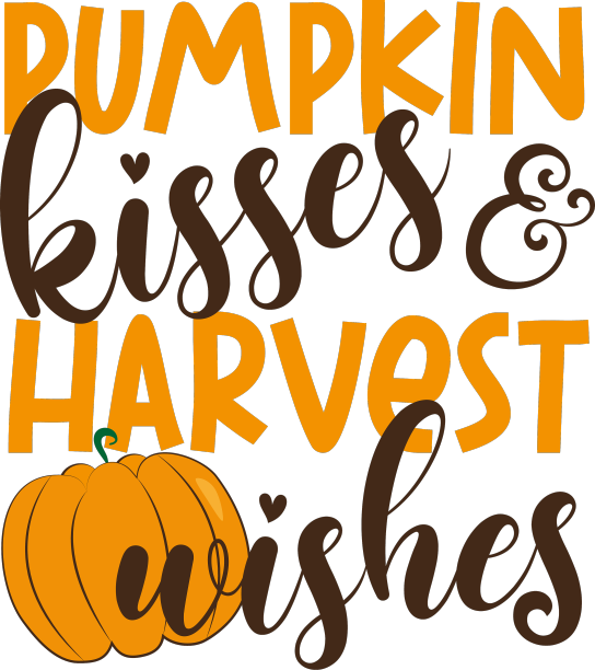 南瓜之吻和丰收的祝福——秋天的文字图片下载