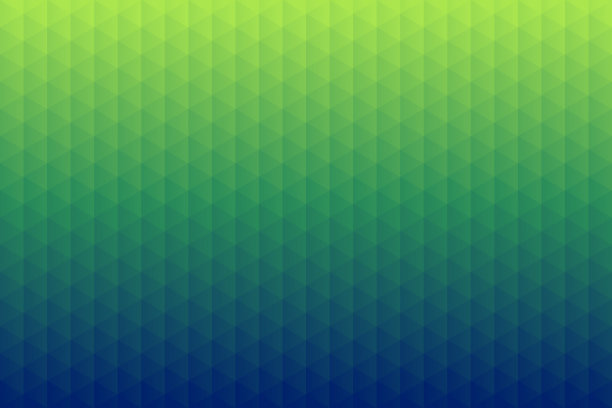 抽象几何背景-马赛克三角形图案-绿色梯度图片下载