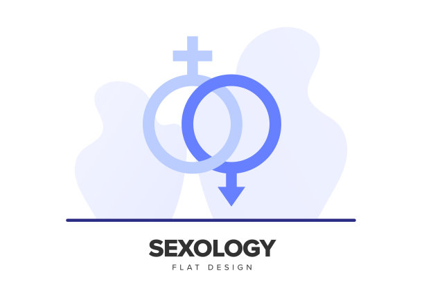 性学现代平面图标概念设计图片下载