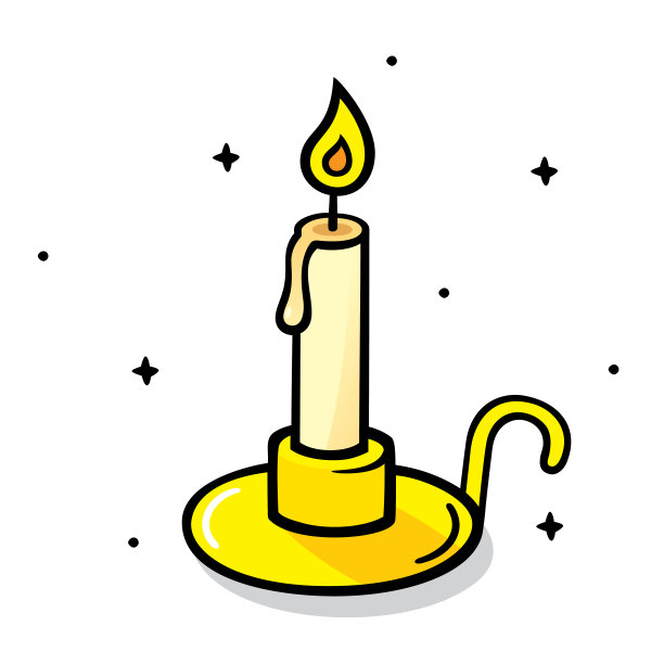 蜡烛涂鸦6图片下载