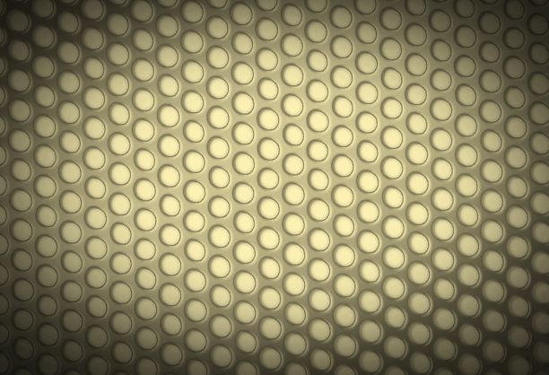 银色阴影金属板与圆网，设计为商业展示，传单，海报，横幅，小册子。图片下载