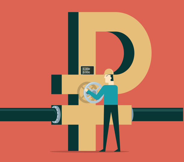 汽油价格——卢布和汽油图片下载