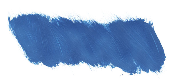 蓝色油漆在一个快速的笔触图片下载