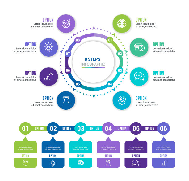 信息图表元素图片下载