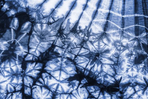 质地扎染织物。图片下载