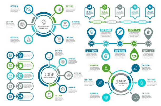 信息图表元素图片下载