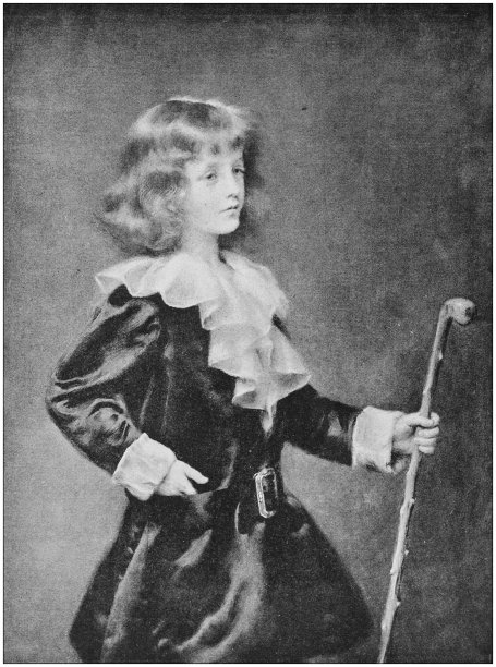 古董画照片:男孩图片下载