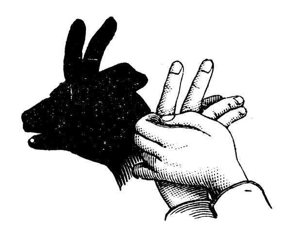 古董插图:影子图片下载