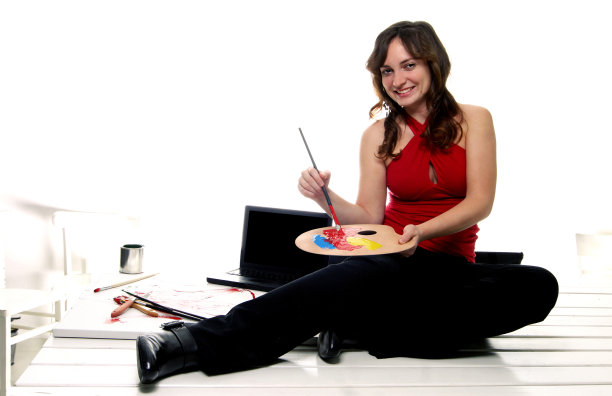 计算机艺术肖像图片下载