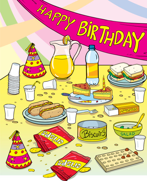 生日表装饰图片下载