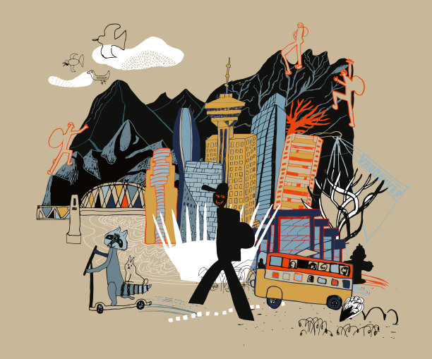 在加拿大温哥华图片下载