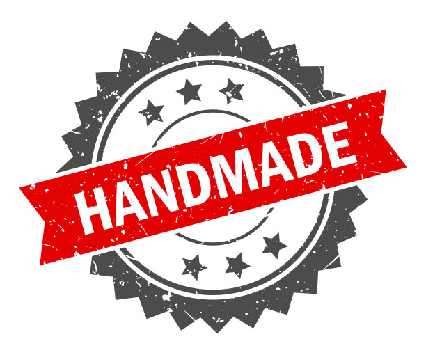 手工制作-印章，印，印章模板。难看的东西效果。向量股票插图图片下载