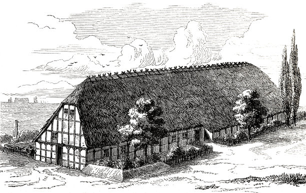 下萨克森州温德兰的农舍图片下载