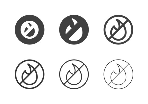 没有火的图标-多系列图片下载