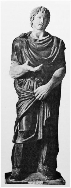 古董照片:囚犯雕像图片下载