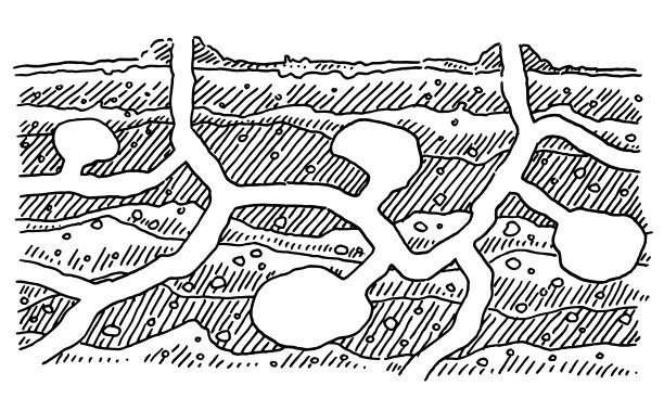 地下鼹鼠洞系统图片下载