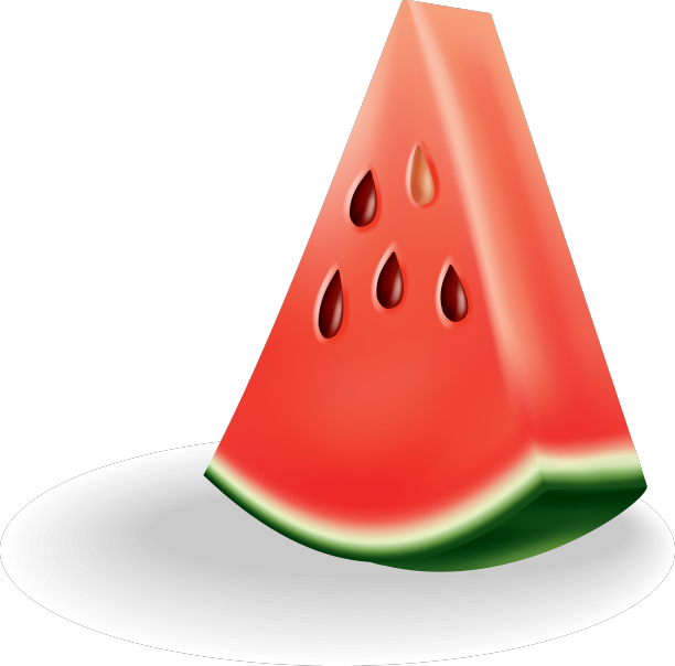 西瓜天然甜食品的标志成熟的红色图片下载