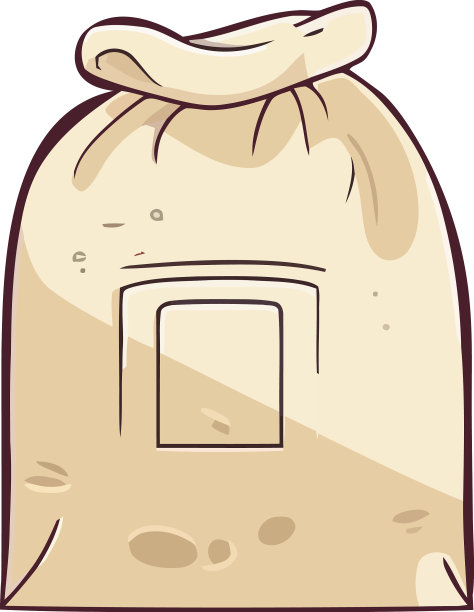 复古麻袋设计图片下载