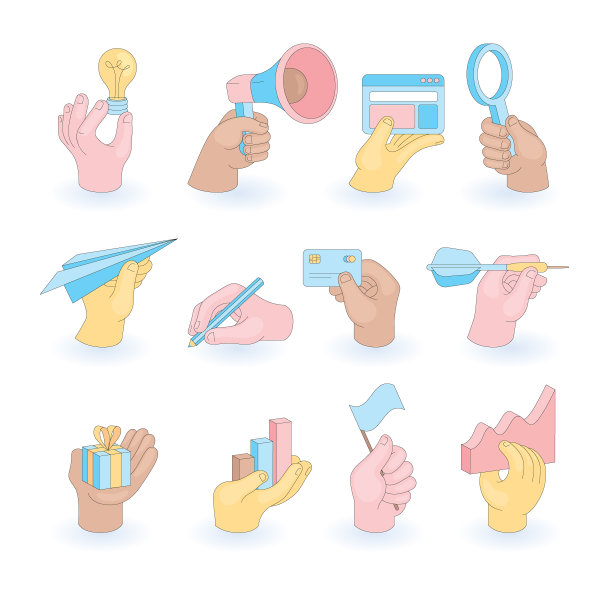 一组业务人员图片下载