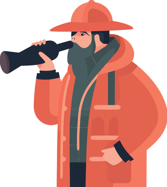 用望远镜观察的人图片下载