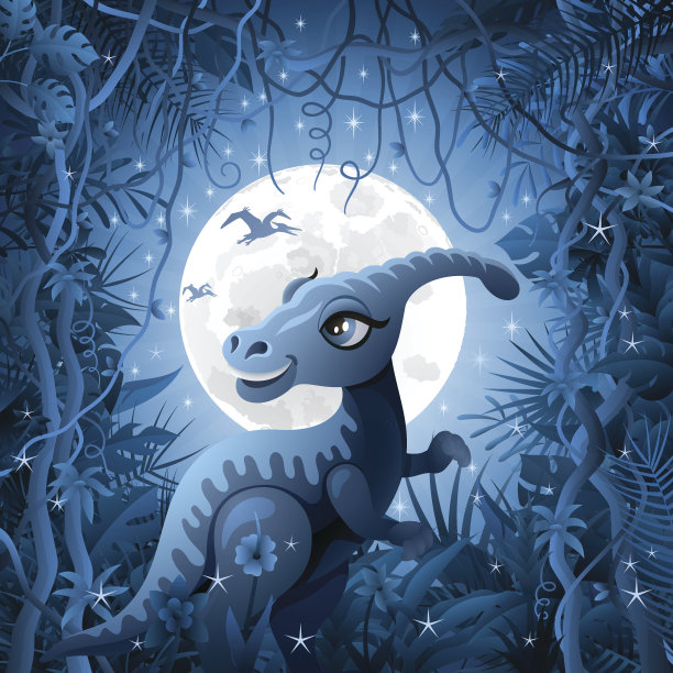 可爱的恐龙图片下载