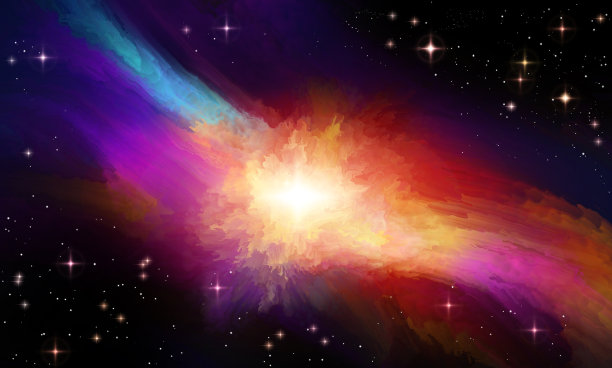 空间能源，未来抽象背景图片下载