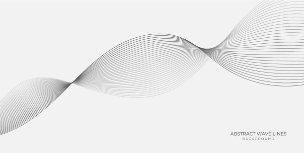 摘要未来派波浪背景图片下载