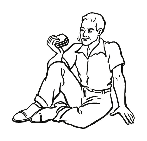 男人吃图片下载