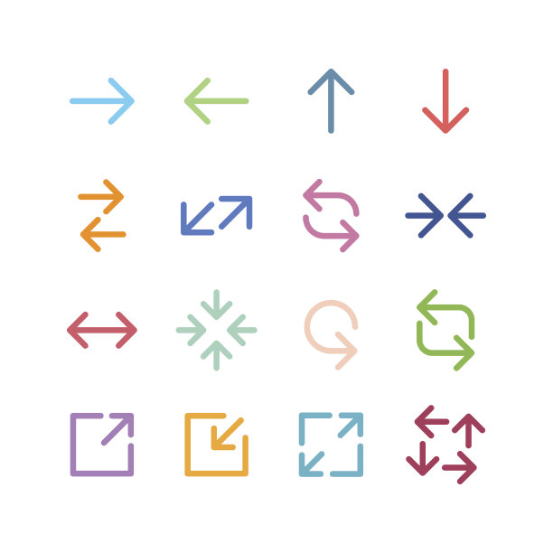 一组箭头图片下载