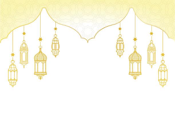 斋月蜡烛图片下载