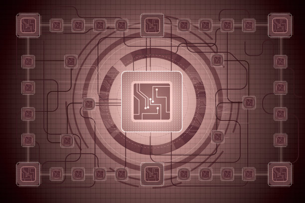 矢量未来电路板，电子主板背景图片下载