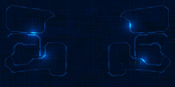 矢量插图的数字连接和通信概念。未来的数字技术艺术品和背景。图片下载