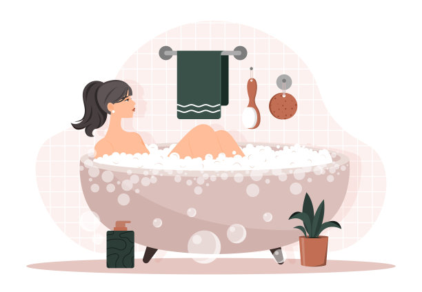 女人在浴室图片下载