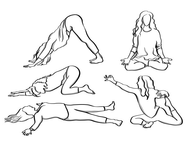 快乐瑜伽大师图片下载