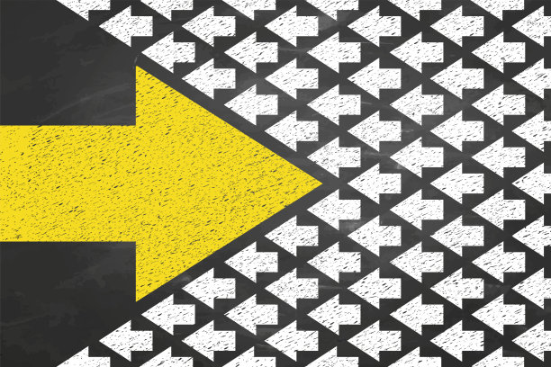 黑板背景上的概念图片下载