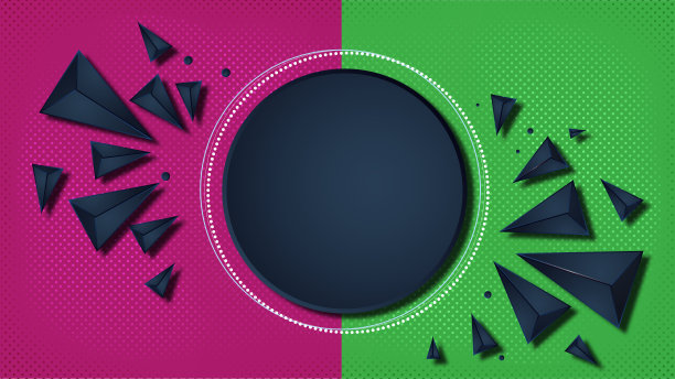 三角形的抽象构成。传单设计模板，公司简介，杂志，海报，年度报告，书籍和小册子封面图片下载