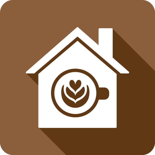 拿铁图标剪影图片下载