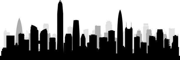 深圳天际线(所有建筑均已完成并可移动)图片下载